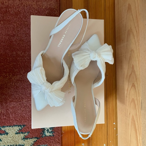 Loeffler Randall Sylvana Heels - white heels - Picture 3 of 11